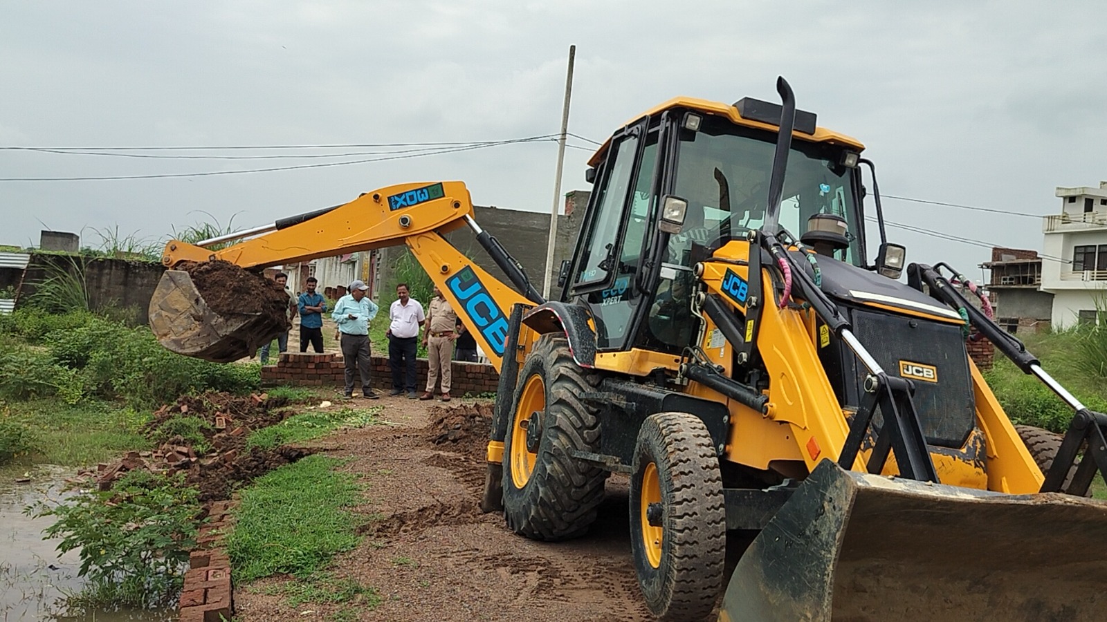 जानसठ और बुढ़ाना रोड पर एमडीए की बड़ी कार्रवाई
