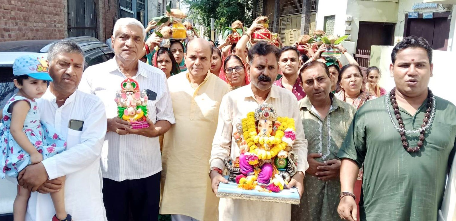 ब्रह्मपुरी में धूमधाम से प्रारंभ हुआ चतुर्थ गणपति महोत्सव