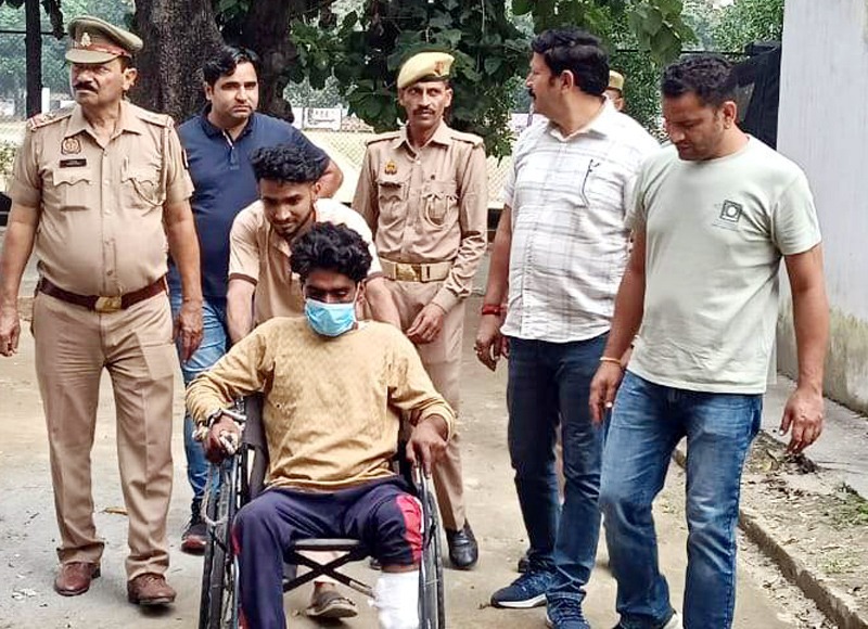 बुढ़ाना से दादा पोते से हुई लूट का खुलासा