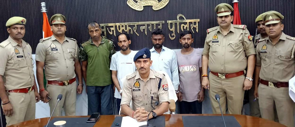 पुलिस ने मुठभेड़ में धूल चटाई, दो बदमाशों ने सरकारी गोली खाई