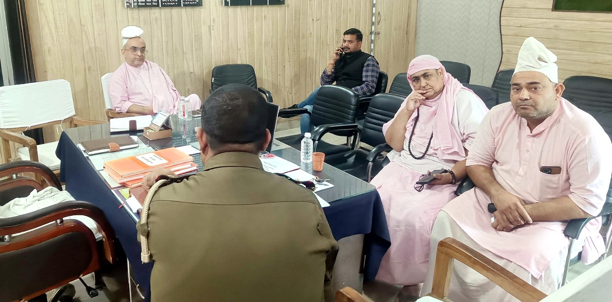 कृष्ण मंदिर के संचालक संत को मिली धमकी प्रकरण में आरोपियों को किया तलब