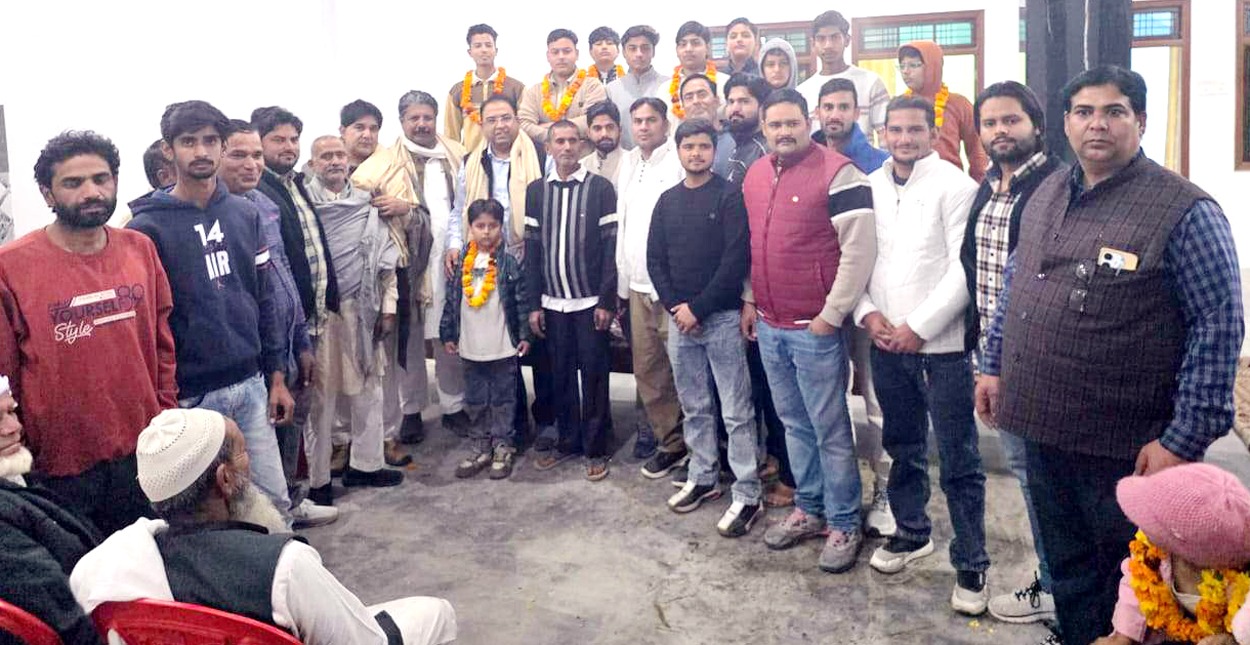 वार्ड-6 में चेयरमैन जहीर फारुकी का हुआ स्वागत