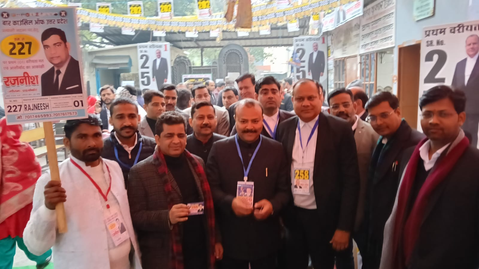 बार काउंसिल चुनावः पहले दिन मौसम की मार, धीमा रहा मतदान