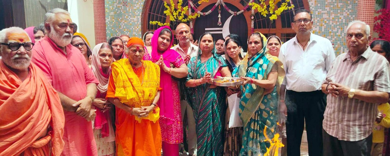 श्रीमद भागवत कथा का भंडारे के साथ हुआ समापन श्री शिव शक्ति मंदिर भरतिया कॉलोनी में एक सप्ताह चली श्रीमद भागवत कथा
